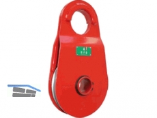 Umlenkrolle UR-B 100 fr 16 mm Seil mit beweglichen Seitenblechen