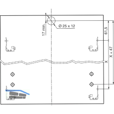 BLUM TANDEMBOX antaro Griff/Mitnehmer Innenschubkasten, Kunststoff Seidenwei