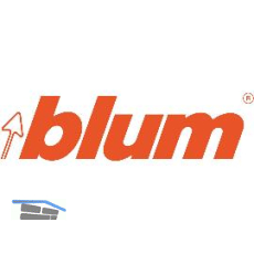 BLUM TANDEMBOX antaro Griff/Mitnehmer Innenschubkasten, Kunststoff Seidenwei