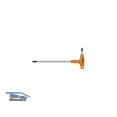 BETA Torx-Stiftschlssel 97TTX mit Quergriff und schwarze Spitzen TX45