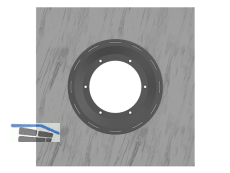 HL84.L HL84.L Vlieskaschierte Folie mit TPE-Klemmbereich