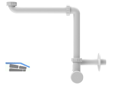 HL137N/30 HL137N/30 Waschtisch-Raumsparsiphon DN32x5/4"