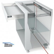 BLUM SERVO-DRIVE Trgerprofil horizontal zum Ablngen, Lnge 1143, Aluminium