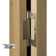 Federband ST 150 dreiteilig, Bandhhe 153 mm, Rollen  16 mm, Edelstahl