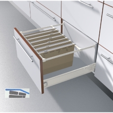 BLUM Relingset fr Hngeregister ZRM. 5500, KB cremewei