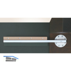 Schwenkauszug fr Holztische Stahl verzinkt