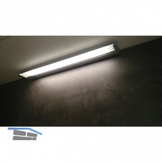Unterbauleuchte Erla LED, 8,4W, L 580mm, B 90mm, H 30mm, warmwei, Alu