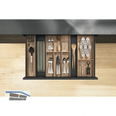BLUM AMBIA-LINE Frontauszugsrahmen, ab NL400mm, B218mm, Nebraska Eiche