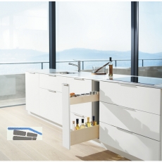 BLUM MOVENTO TIP-ON 760H Unterbodenfhrung, NL 450, TK 40 kg