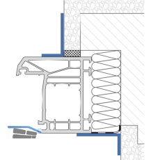 Winkelprofil 20x20x2,5 PVC wei fr Anschlussfuge und Eckverbindung