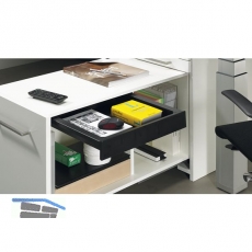 HETTICH SmarTray Materialschale; Hhe: 60 mm; Kunststoff schwarz