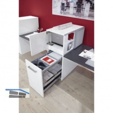 HETTICH SYSTEMA TOP 2000 Stop Control Plus Verriegelungsstangen Set, 8 HE + 1