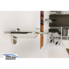 Tablar-Klemmtrger Kaiman, Materialstrke 7-41 mm,Zinkdruckguss silberfarbig
