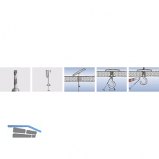 Kippdbel KD 8 mit Gewindestange