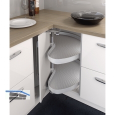 NINKA MONDO Eckschrank-Drehbeschlag Winkelfalttr 90 Grad, KB 900 mm