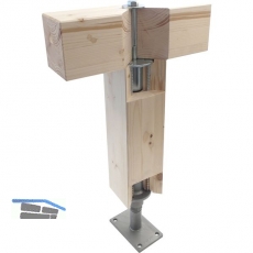 PITZL Pfostentrger Typ 10529.1090 ZiNiP beschichtet Stecksystem Z