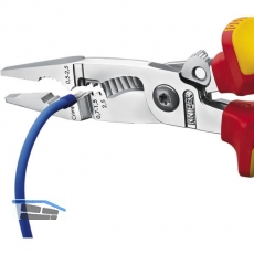 KNIPEX Elektro-Installationszange VDE mit 6 Funktionen Länge 200 mm