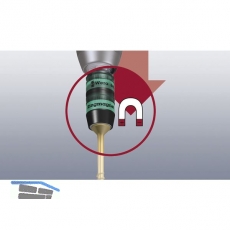WERA Universalhalter Rapidaptor 887/4RR mit Ringmagnet 1/4\&quote;sechskant 57 mm