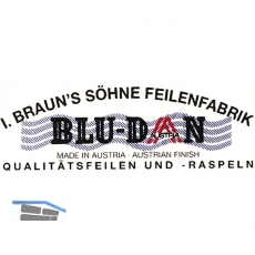 BLU-DAN Chrominox-Werkstatt-Feilensatz 5-teilig Hieb 1/200 mm