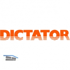Trschlieer Dictator, Gr. 1, Trbreite - 900 mm, Stahl vernickelt