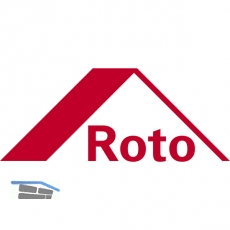 ROTO Fenstergriff SAMBA - verdeckt geschr., VK 7 x 37 mm, Alu silber elox.