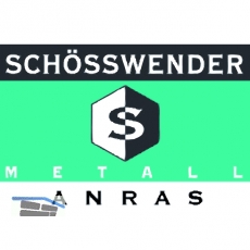 SCHSSWENDER LS SIEGFRIED - BB90 mm, Stahl verzinkt schwarz lackiert