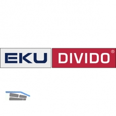 EKU DIVIDO 100 Distanzschiene zu Combi-Laufschiene,Lnge 2000 mm,Kunststoff grau