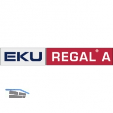 EKU REGAL - A 25 H/GR Zwischenstopper, Kunststoff grau