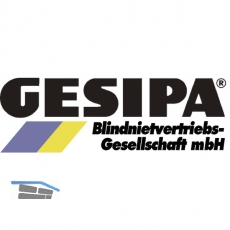 ISO15980 GESIPA Blindniete Senkkopf 4.0x10 Stahl verzinkt mit Stahldorn