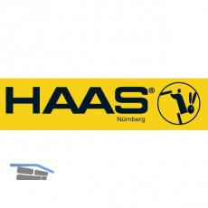 HAAS 5/4" x 32 mm Design-Flaschensiphon, Messing verchromt