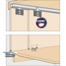 EKU COMBINO 35 H IS - Beschlgegrt. 2 trig, Stahl/Kunststoff anthrazit