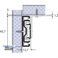 ACCURIDE 633XX Aufsteckwinkel, Lnge 346, 7 mm