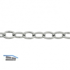 Ovalkette verzinkt 3 mm Nutzlast max. 50 kg