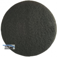 Reinigungspad schwarz D=400 mm