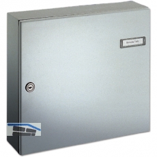 Tr-Durchwurfbriefkasten SERIE 17, 370 x 330 x 100 mm, Stahl RAL 9007