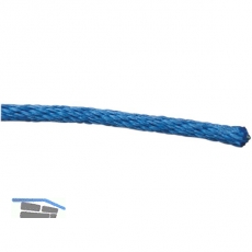 Kunststoffleine Polypropylen spiralgeflochten blau 12 mm Rollenlnge 120 m