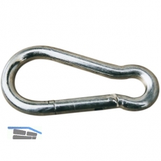 Feuerwehrkarabiner 8X80 Edelstahl A4
