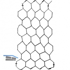 H+S Sechseckgeflecht verzinkt MW 13 mm, Breite 1000 mm 1 Rolle=50 Meter