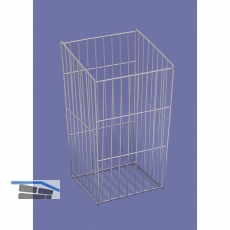 VAUTH-SAGEL Allzweckkörbe, abgeschrägt 350x480-550x280 mm, Stahldraht RAL 9006