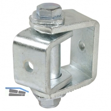 Anschweiband verstellbar Typ A, Platte 30 x 45 mm, Stahl verzinkt
