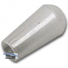 Aufsteckhlse, Innen  3 mm, Kunststoff transparent, VPE 100 ST