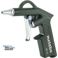 METABO Ausblaspistole BP 10 aus Aluminiumdruckguss mit Anschlussgewinde 1/4\&quote;