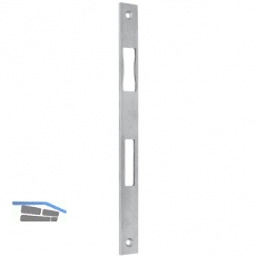 Schlieblech BKS B 9000 0785, 270 x 24 mm, U-Stulp 6 mm, Edelstahl