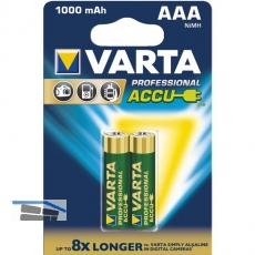 VARTA Batterie Professional Akku HR03/AAA 1,2 V (2St)