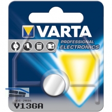 VARTA Batterie Knopfzelle V 13 GA 1,5 Volt (1St)