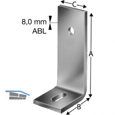 SIMPSON Winkelverbinder ABL 100x75x8x60 14.0 feuerverzinkt ( ABL10014G-B )