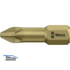 WERA Bit-Einsatz 851/1Z 1/4\&quote;sechskant PH 4/32 mm Pillips