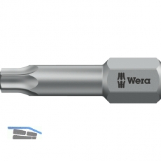 WERA Bit-Einsatz 867/1TZ 1/4\&quote;sechskant TX 7/25 mm Torx