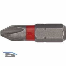 Bit-Einsatz mit Farbring 1/4\&quote;sechskant PH 2 Lnge 25 mm