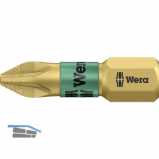 WERA Diamant-Bit-Einsatz 855/1BDC 1/4\&quote;sechskant PZ 3/25 mm Pozidriv
